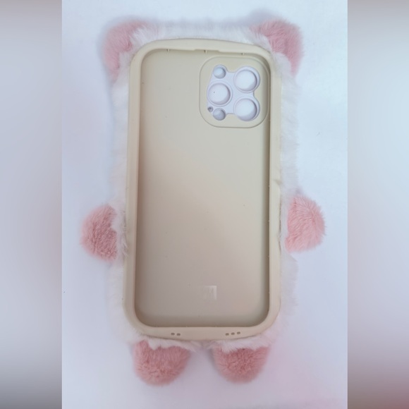 KAWAII IPHONE 13 PRO MAX CASE CUTE FLUFFY HELLO KITTY SANRIO - Picture 2 of 5